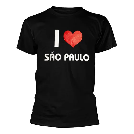 Camiseta I Love São Paulo Xp