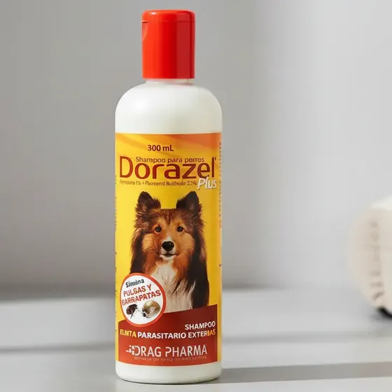 Dorazel Plus Shampoo Perros Anti Pulgas Garrapatas 300ml | Cuotas sin interés