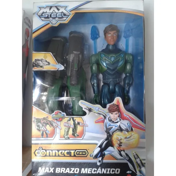 Muñeco Max Steel Brazo Mecanico