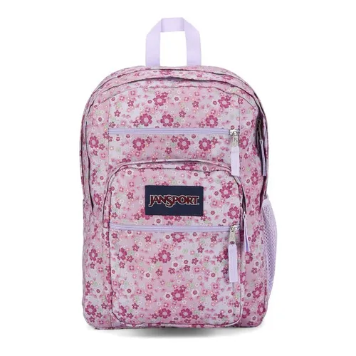 Mochila Jansport Big Student com estampa colorida e design de tecido Baby Blossom: lisa