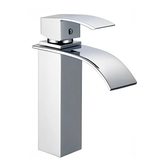 Griferia De Acero Para Lavamanos Agua Fria Y Caliente Gb-679