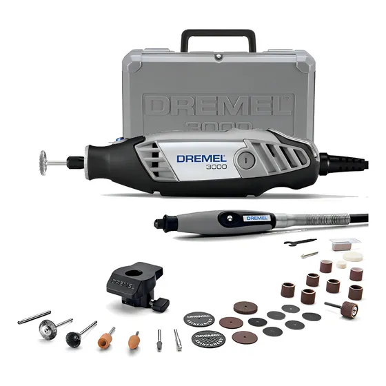 Microrrefinador 3000 con 30 accesorios Dremel 220V