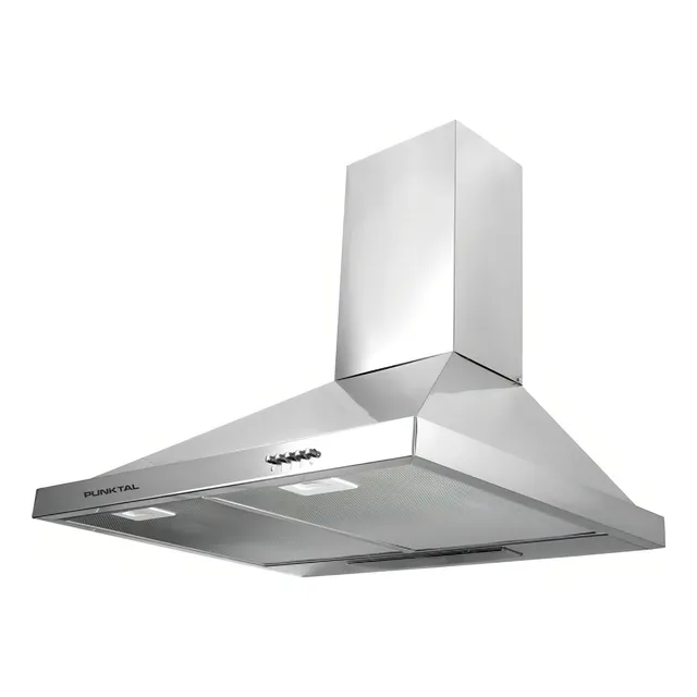 Campana Extractora Punktal Acero Inoxidable Con Luz LED
