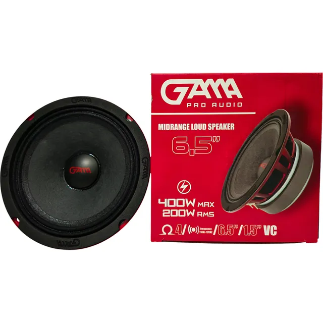 Medio 6.5  Potencia Maxima 400w