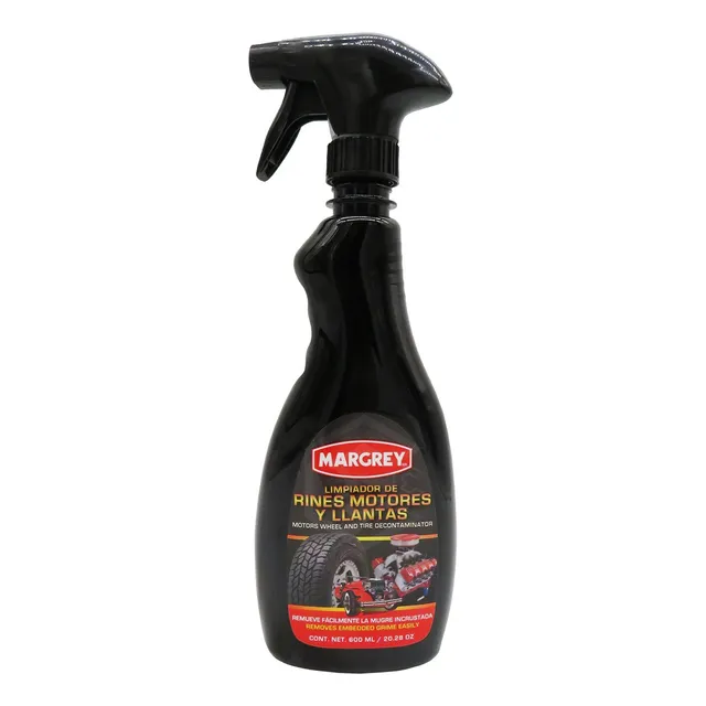 Limpiador De Rines, Motores Y Llantas 600ml Margrey Color Transparente