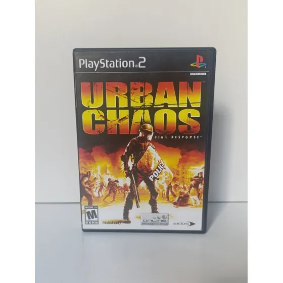 Jogo Original Playstation 2 Urban Chaos Riot Response