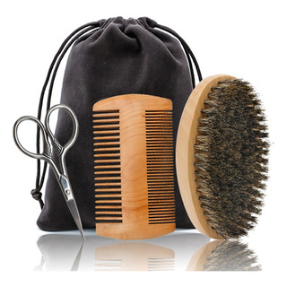 Kit Para Barba Cuidado Para Hombres Set Kit Para Barba Cuidado Para Hombres Set