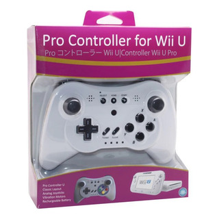 Controle Sem Fio Para Nintendo Wii U Pro Turbo Branco Controle Sem Fio Para Nintendo Wii U Pro Turbo Branco