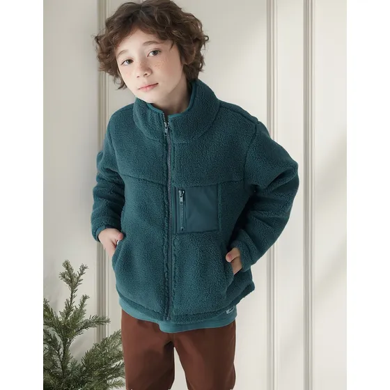 Jaqueta Infantil Menino Em Fleece