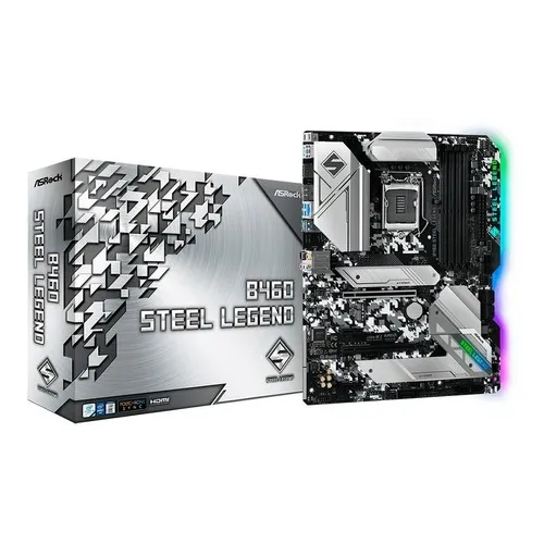 Mother Gamer Asrock B460 Steel Legend Socket 1200 Am4