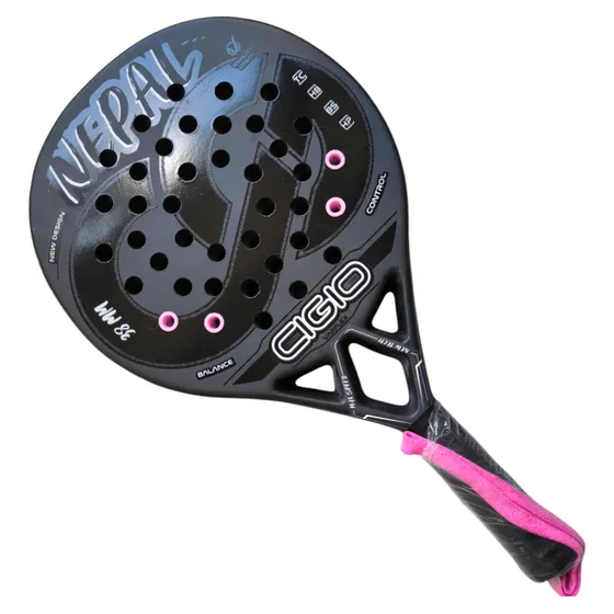 Paleta De Padel Cigio Nepal Carbono Pro Con Shock Out