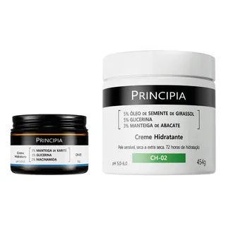 Principia Kit Cremes Hidratantes Rosto E Corpo Ch-01 + Ch-02 Seca Dia/noite