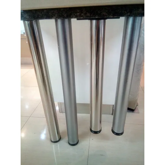 Pata Para Meson De 1.10 Cms Hierro Cromado