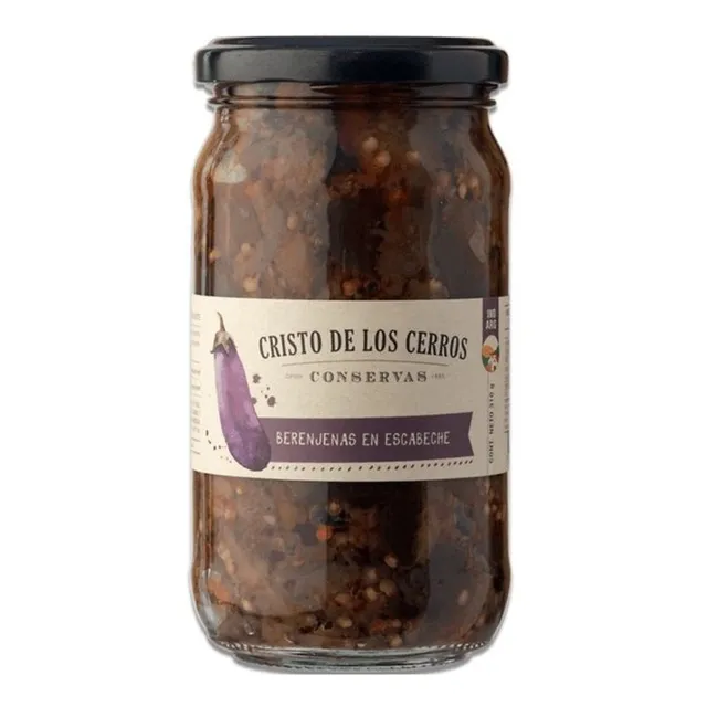 Frasco De Berenjenas En Escabeche 300/200 Exquisito Sabor
