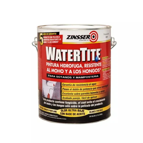 Pintura Hidraulica Humedad Salitre Watertite X 3.78 