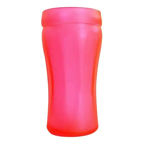 Copo Chopp Baviera Neon Colorido 320ml De Vidro Mutiuso Cor Rosa
