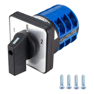 Selector 3 Posiciones 1-0-2 32 Amperes Switch Interruptor Selector 3 Posiciones 1-0-2 32 Amperes Switch Interruptor