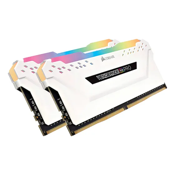 Memória Ram Corsair Vengeance Rgb 32gb Ddr4 3200mhz Branco
