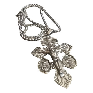 Dije De Cruz Del Perdón Con Cadena Incluida Dije De Cruz Del Perdón Con Cadena Incluida