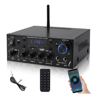 Amplificador Bluetooth Para Bocinas Audio Múltiples Escenas Amplificador Bluetooth Para Bocinas Audio Múltiples Escenas