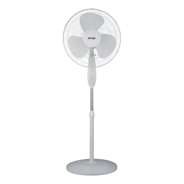 Ventilador De Pedestal Atvio 16 Pulgadas Blanco Rd40