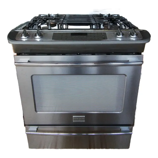Cocina Frigidaire Pro A Gas 4 Hornilla Y Horno