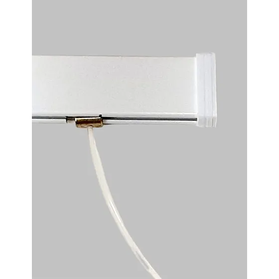 Rieles Para Colgar Cuadros, Tipo  H  Blanco, 25mm X 9mm