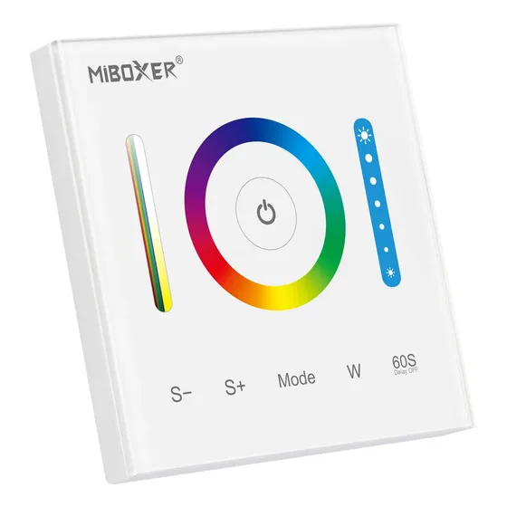 Controlador De Panel Táctil Montado En La Pared Para Led Rgb