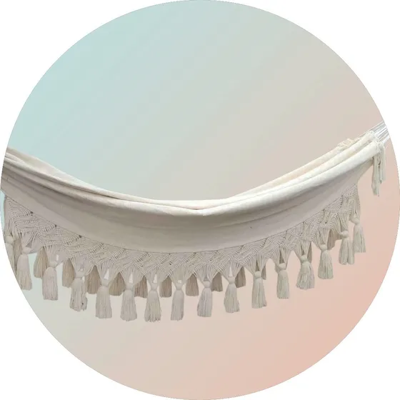 Hamaca Macramé Matrimonial Tintorero