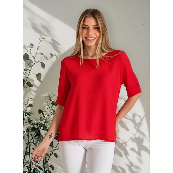 Blusas Scalett Ever C/manga 3/4