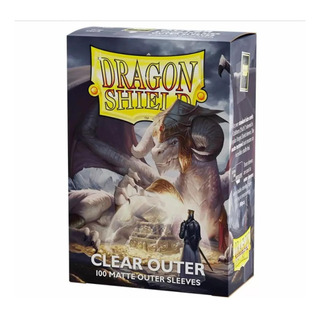 Dragon Shield Sleeves Dragon Shield Matte Clear: Outer Sle Dragon Shield Sleeves Dragon Shield Matte Clear: Outer Sle
