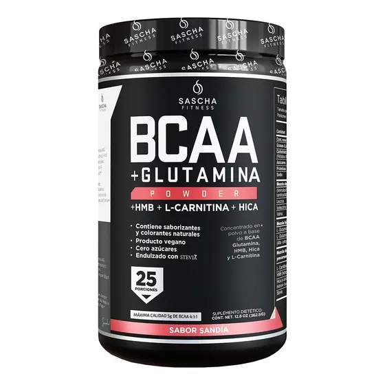 Sascha Fitness Bcaa Sabor Sandía 350g