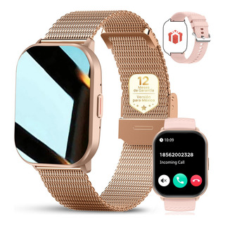 Reloj Inteligente Mujer Moda Con Doble Correa Smart Watch Reloj Inteligente Mujer Moda Con Doble Correa Smart Watch