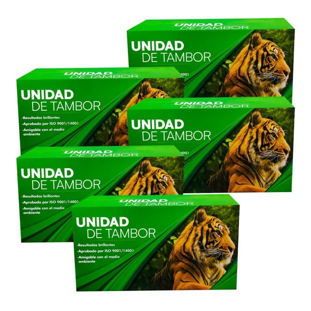 Kit 5 Unidad De Imagen Tambor Dr1060 Dcp 1512 Mfc 1810 Tinta Negro