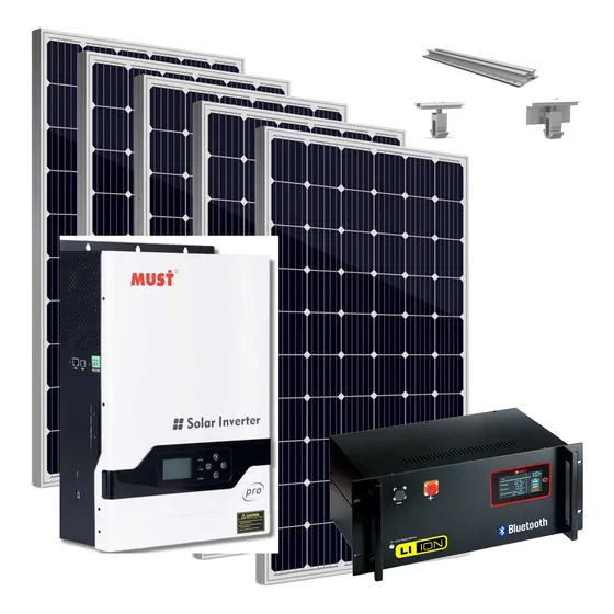 Kit Solar Hibrido Sin Baterias Sin Mantenimiento On Grid Hf