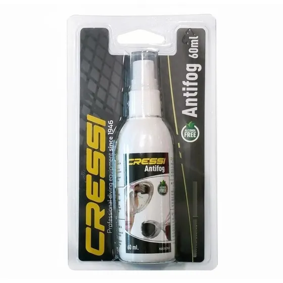 Liquido Antiempañante En Spray Cressi Para Visores Y Goggles Color Blanco