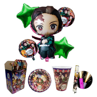 Nezuko Demon Slayer 50 Niños Articulo Fiesta Cumple Nezuko Demon Slayer 50 Niños Articulo Fiesta Cumple