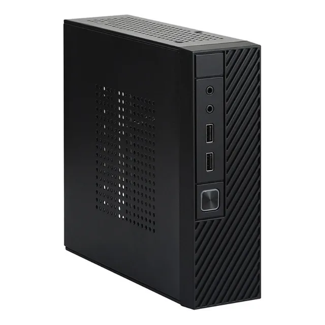 Caja De Ordenador Mini Itx Usb 2.0 Htpc Host Case Carcasa It