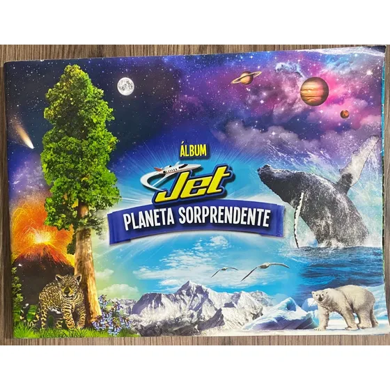 Álbum Jet Planeta Sorprendente 100% Lleno