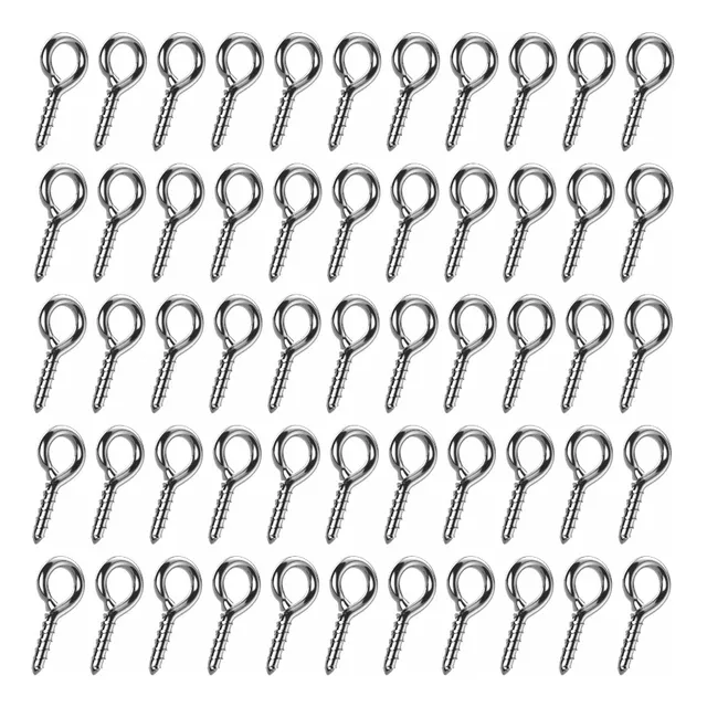 500 Mini Armellas 5x10mm Tornillos Llavero Joyería Bisutería