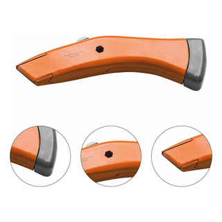 Estilete Trapezoidal Retratil C/ 5 Laminas - Tramontina Pro Estilete Trapezoidal Retratil C/ 5 Laminas - Tramontina Pro