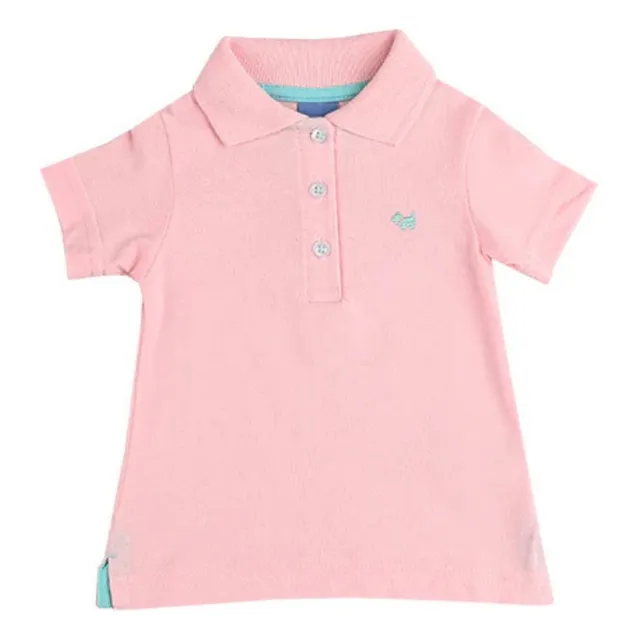 Playera Polo Ferrioni Para Niña (color Rosa M22040)
