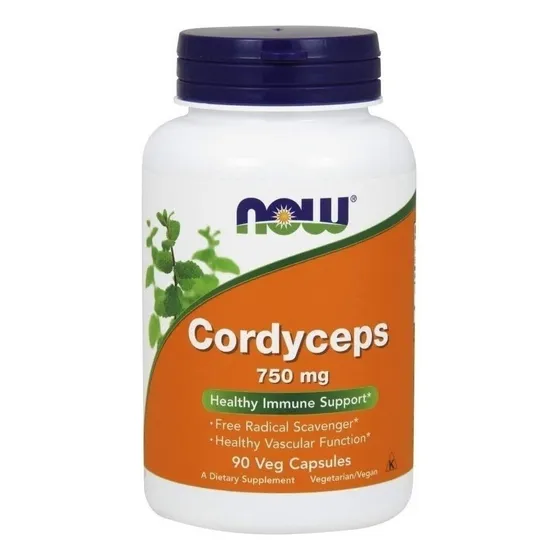 Cordyceps 750mg 90caps, Now