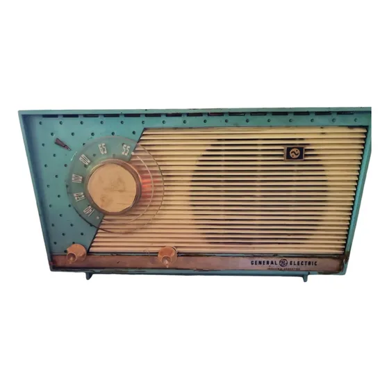 Antigua Radio A Valvula General Electric Funciona
