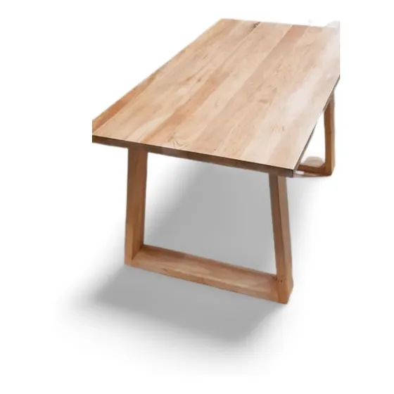 Mesa De Madera Álamo Macizo 35mm 140x80x75