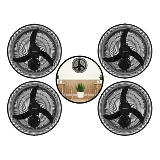 Kit 4 Ventilador Parede 50cm Industrial Residencial GalpĂŁo Kit 4 Ventilador Parede 50cm Industrial Residencial GalpĂŁo