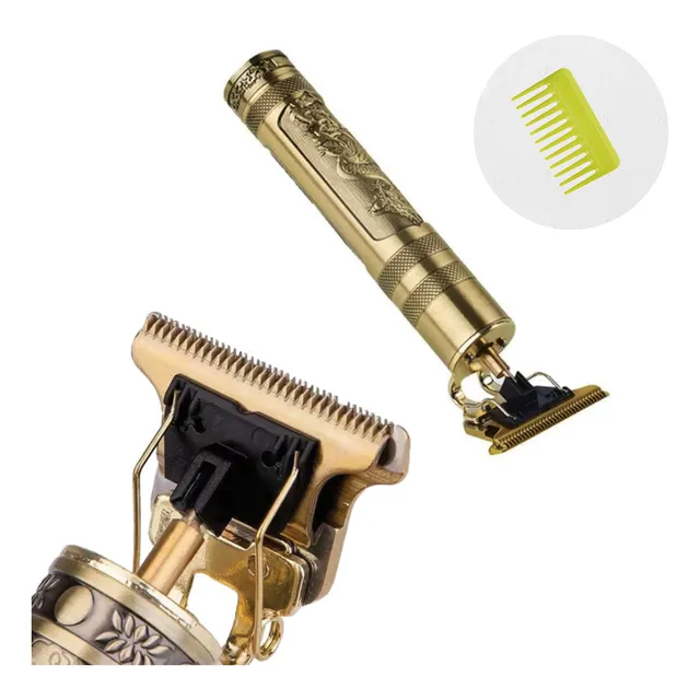 Afeitadora Corta Pelo Barba Trimer Dragon T9 Inalámbrica Usb