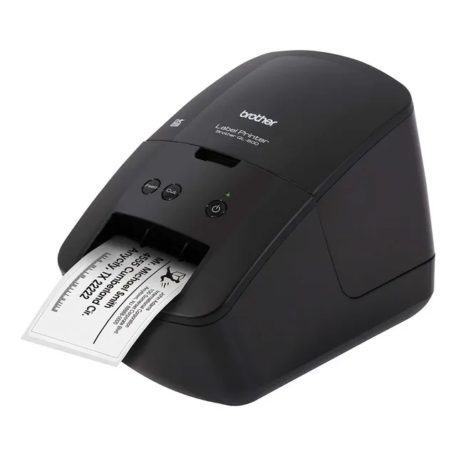 Impresora Térmica Etiquetas Brother Ql-600 44etiq/m Ml Full