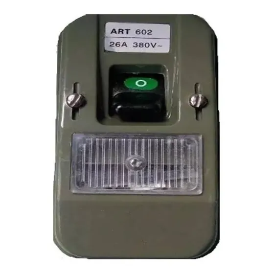 Interruptor Breaker 602 Tipo Ticino 26a 380v Garantia
