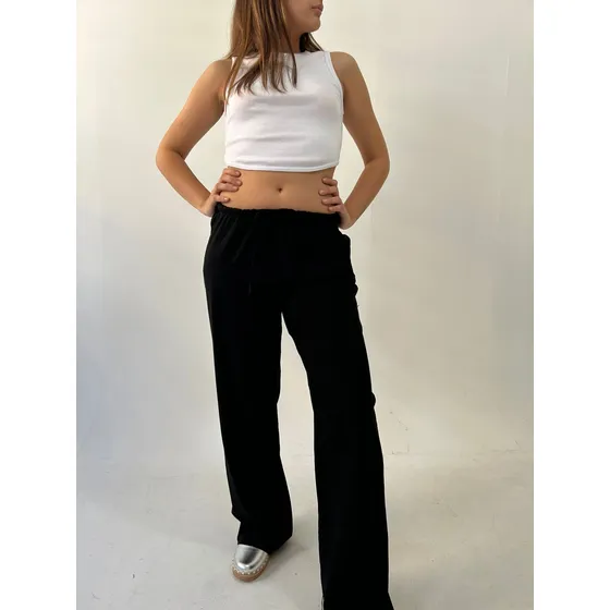 Pantalón Isadora Recto De Lino Byh Jeans